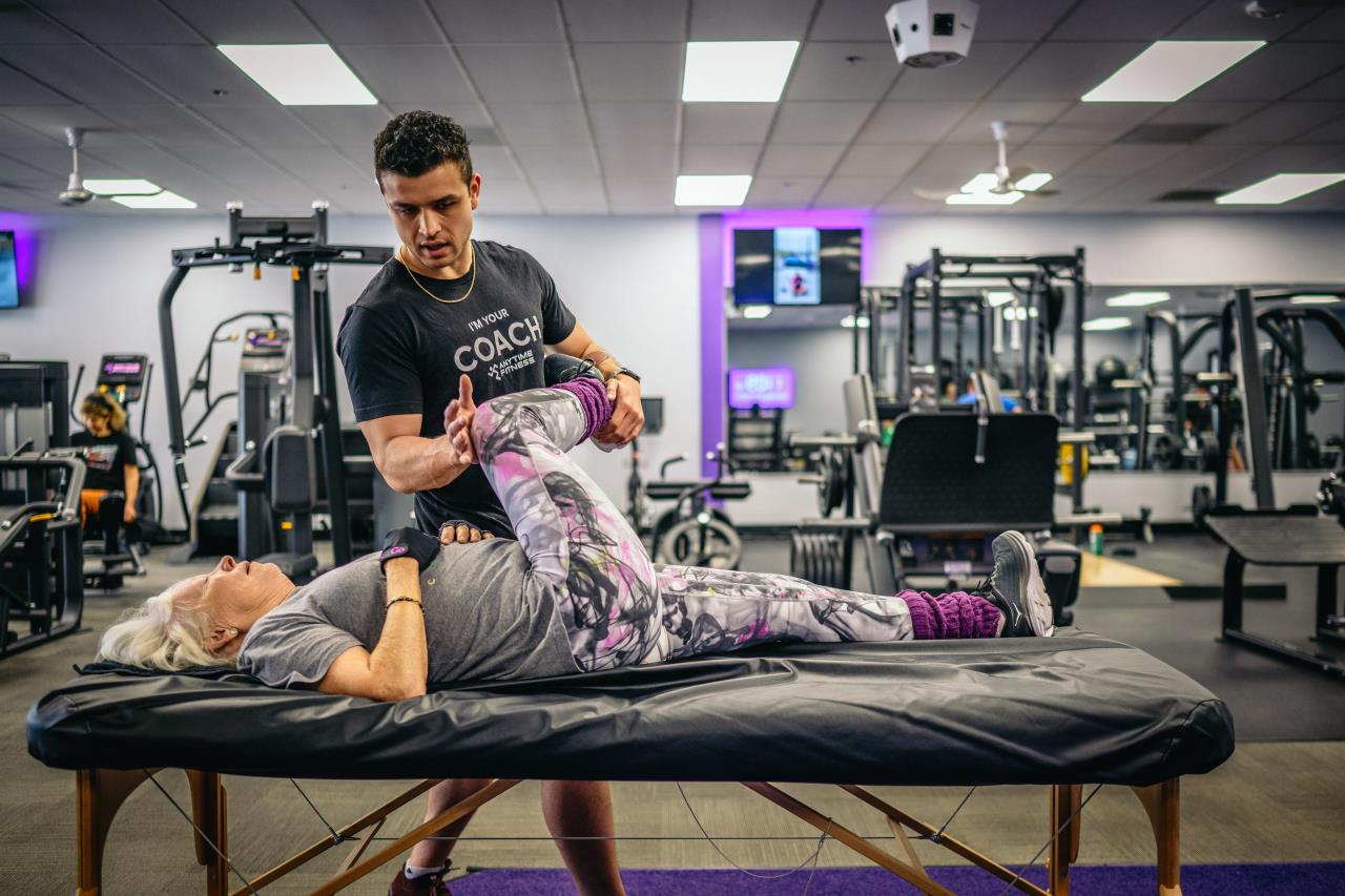 Stretching session at BIG Stretch