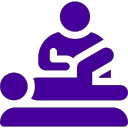 assisted stretching icon